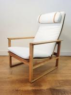 Vintage fauteuil 2254 van Børge Mogensen voor Fredericia, Ophalen, Hout, Gebruikt, 75 tot 100 cm