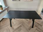 zwart eettafel, Gebruikt, Vijf personen of meer, 150 tot 200 cm, Rechthoekig