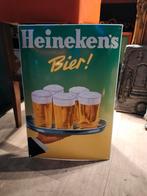 Heineken's emaille reclamebord, Ophalen, Gebruikt, Reclamebord, Plaat of Schild, Heineken
