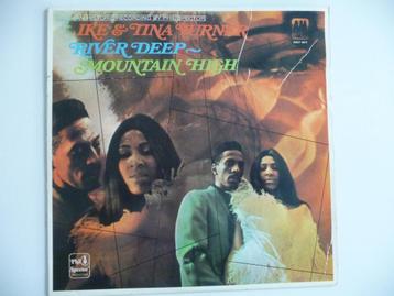 lp IKE AND TINA TURNER -RIVER DEEP- MOUNTAIN HIGH- A&M REC.