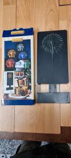 Lemax vuurwerk geel/goud, Diversen, Kerst, Ophalen, Zo goed als nieuw