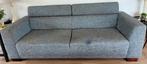 Montel bank, kleur blauw/grijs en maten (zie foto's)., Gebruikt, Ophalen, 200 tot 250 cm