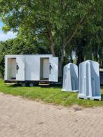Nette toiletwagen + 2 plaskruizen te koop, Ophalen of Verzenden, Gebruikt