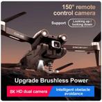 Brushless Quadcopter Drone GPS Dual 8k Camera Wifi FPV. RTF, Hobby en Vrije tijd, Modelbouw | Radiografisch | Helikopters en Quadcopters