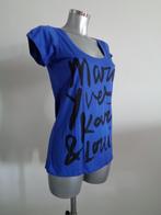 Mooia shortsleeve, maat large, NIEUW met kaartje, Kleding | Dames, Verzenden, Nieuw, Blauw, Korte mouw