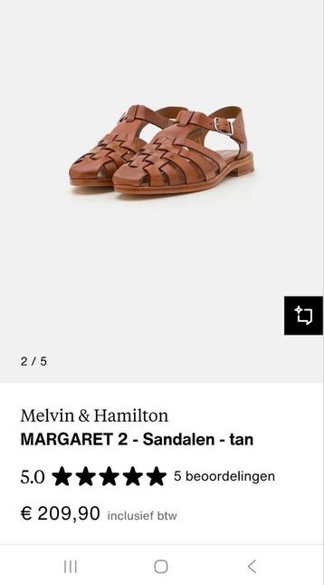 Melvin & Hamilton Sandalen maat 40 Nieuw beschikbaar voor biedingen