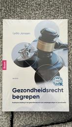 Lydia Janssen - Gezondheidsrecht begrepen, 4e druk, Boeken, Studieboeken en Cursussen, Ophalen of Verzenden, Zo goed als nieuw