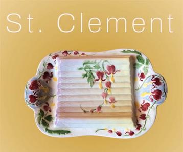 St. Clement Faience Asperge Schotel beschikbaar voor biedingen