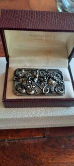 Oude franse broche,Jugendstil  decor., Ophalen of Verzenden, Overige materialen, Broche