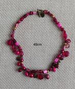 Ketting Fuchsia, Ophalen of Verzenden, Zo goed als nieuw, Roze