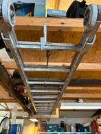 2x 21 sports uitschuif ladder goede staat, Doe-het-zelf en Verbouw, Ladders en Trappen, Ophalen of Verzenden, Gebruikt