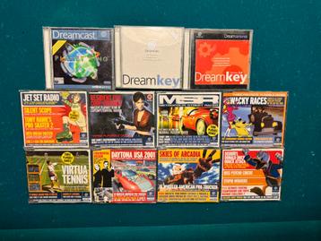 8x Sega Dreamcast DreamOn + Planet Ring + Dreamkey beschikbaar voor biedingen