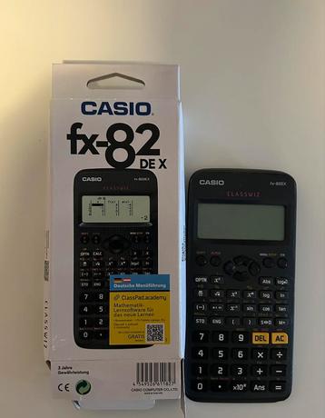 Rekenmachine Casio FX-82DE X Classwiz beschikbaar voor biedingen