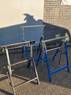 Metalen Schragen - In Hoogte Verstelbaar, Ophalen, Gebruikt, Onbekend, Onbekend