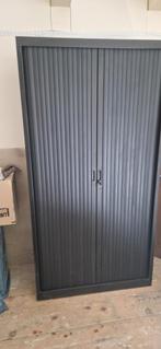 Zwarte Archiefkast - 4 Legplanken - 195x100x45 cm, Huis en Inrichting, Kasten | Roldeurkasten en Archiefkasten, Ophalen, 100 tot 150 cm