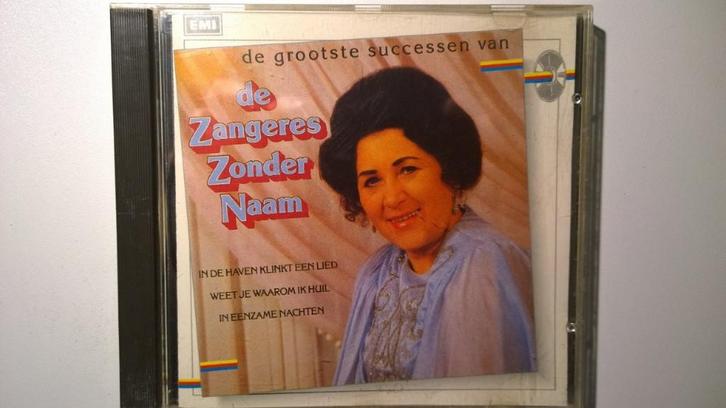 Zangeres Zonder Naam - Grootste Successen, Cd's en Dvd's, Cd's | Nederlandstalig, Zo goed als nieuw, Levenslied of Smartlap, Ophalen of Verzenden