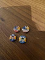 B 162 Vintage Tarvo Brood Speldjes , Buttons Set van 4, Verzamelen, Speldjes, Pins en Buttons, Ophalen of Verzenden, Gebruikt