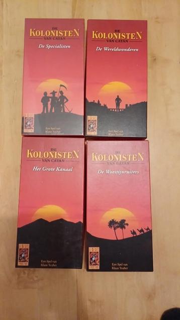 bordspellen de Kolonisten van Catan 4 kleine scenarios 999  beschikbaar voor biedingen