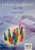 Leren studeren voor het MBO NTI, Ophalen of Verzenden, Zo goed als nieuw, MBO