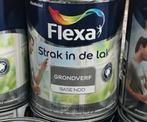 Partij grondverf per 6 of 12 stuks of meer. Flexa verf, Ophalen, Nieuw, Wit