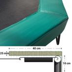 Trampoline Rand Magic Circle Pro 480 cm Groen  789, Ophalen of Verzenden, Nieuw