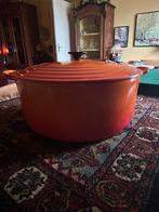 Le Creuset braadpan 34 cm, Huis en Inrichting, Keuken | Potten en Pannen, Ophalen, Gebruikt, Gietijzer, Koekenpan of Braadpan