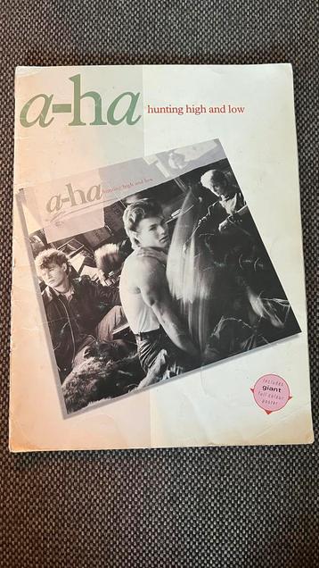 A-ha Hunting high and Low bladmuziek beschikbaar voor biedingen