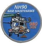 Badge NH-90 base maintenance, Nieuw, Patch, Badge of Embleem, Verzenden
