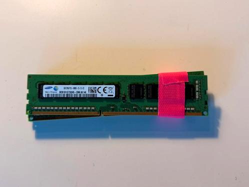 Samsung RAM 8GB DDR3‑1866 ECC UDIMM M391B1G73QH0‑CMA, Computers en Software, RAM geheugen, Zo goed als nieuw, DDR3, Ophalen of Verzenden