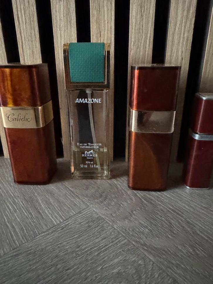 Vintage Parfum Collectie - Hermès Calèche & Amazone, Sieraden, Tassen en Uiterlijk, Uiterlijk | Parfum, Gebruikt, Verzenden