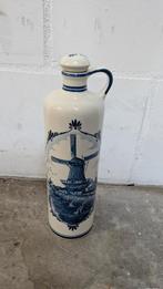 Oude Jenever fles Delft blauw, Ophalen of Verzenden