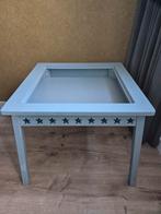 Lief! Massief houten Kinder Tafel - Blauw 65 x 65 x 55 cm, Ophalen