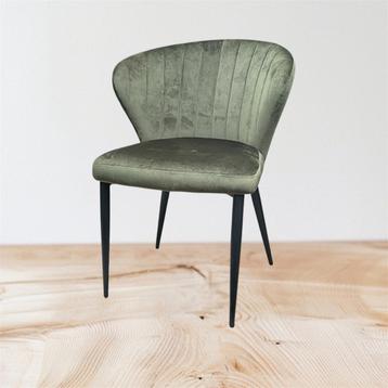 Eetkamer stoel mosgroen - 1+1 GRATIS beschikbaar voor biedingen