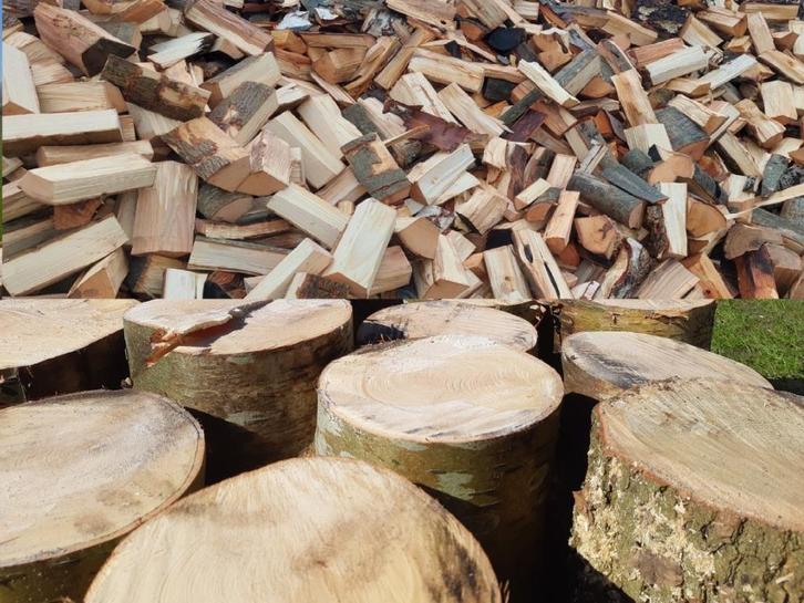 Haardhout Gedroogd Stoken deze winter / NU. Gratis bezorgd, Tuin en Terras, Haardhout, Minder dan 3 m³, Ophalen of Verzenden