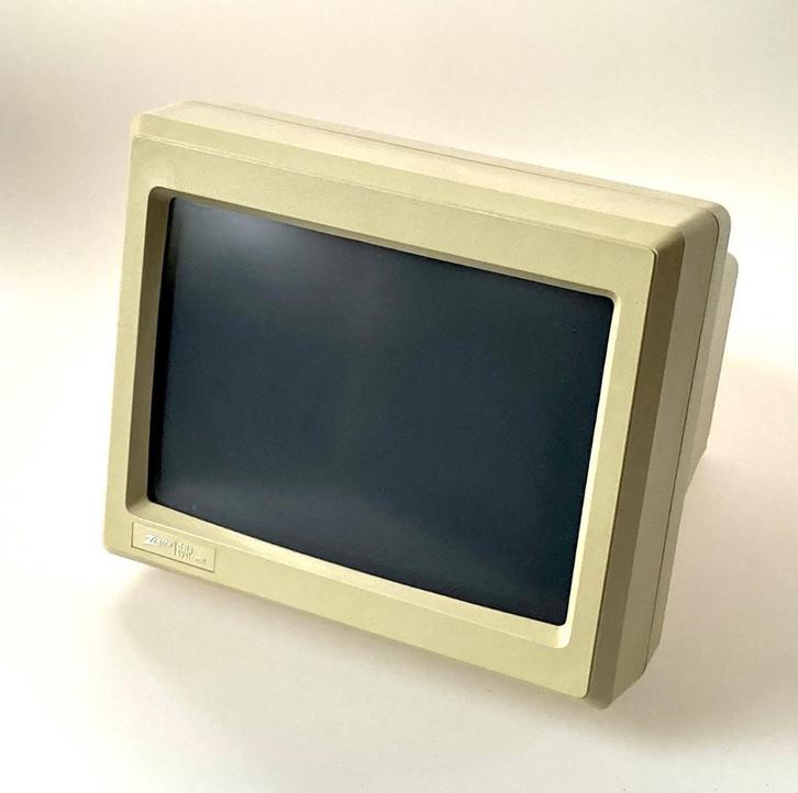 Vintage Zenith ZVM-1240-E Monitor - Met doos, Computers en Software, Vintage Computers, Ophalen