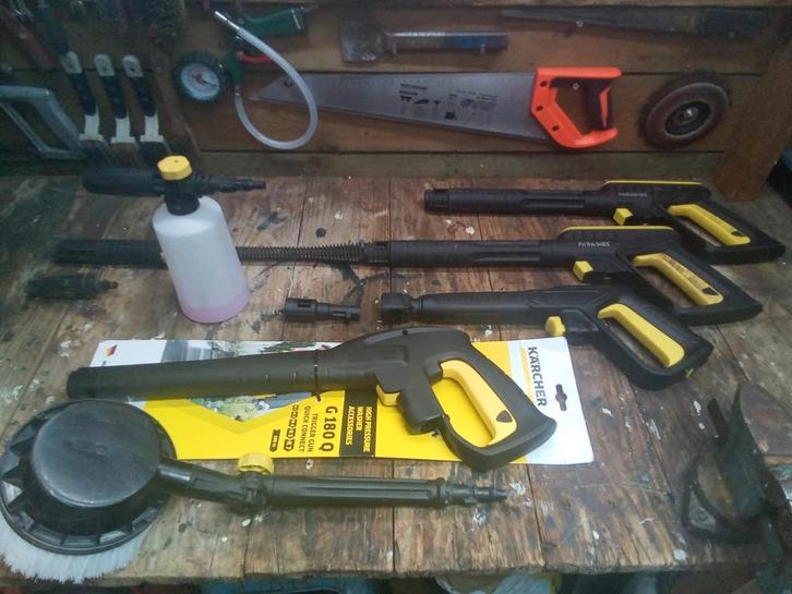 Kärcher/Parkside Accessoires - Spuitpistolen & Meer!, Doe-het-zelf en Verbouw, Reinigingsmachines, Gebruikt, Overige typen, Ophalen