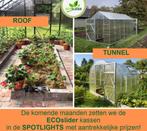 Ecoslider Tunnelkas ES 4m x 10m 6mm Broeikas hobbykas, Tuin en Terras, Kassen, Staal, Polycarbonaat, Verzenden, Kweekkas