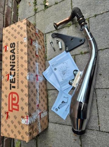 Tecnigas GP4 uitlaat 4takt 500km mee gereden beschikbaar voor biedingen