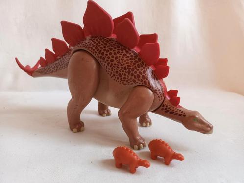 Playmobil Stegosaurus met jongen uit set 5232, Kinderen en Baby's, Speelgoed | Playmobil, Zo goed als nieuw, Ophalen of Verzenden