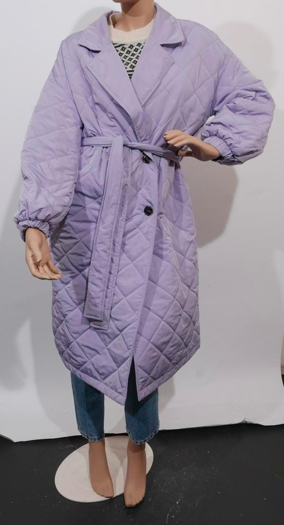FREEBIRD padded mantel maat S ZGAN, Kleding | Dames, Jassen | Zomer, Zo goed als nieuw, Maat 36 (S), Paars, Ophalen of Verzenden