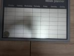 Memobord weekplanner, Ophalen of Verzenden, Zo goed als nieuw, Overige typen