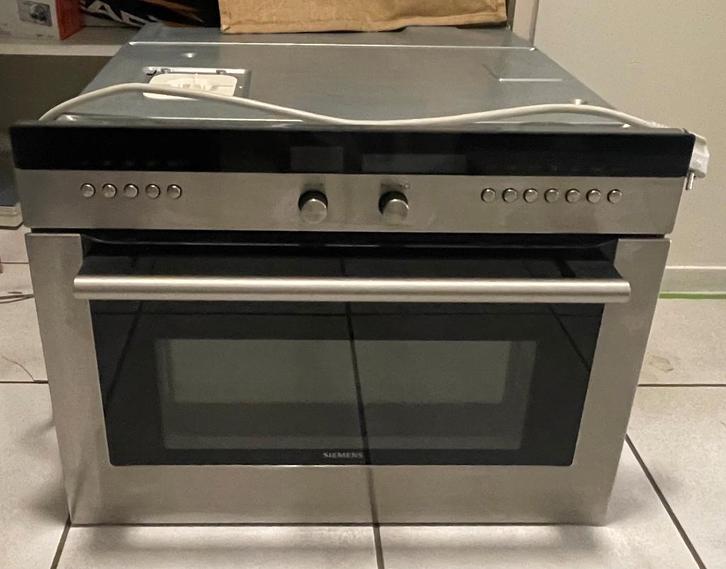 Inbouw Siemens oven combi, Witgoed en Apparatuur, Ovens, Gebruikt, Inbouw, Oven met grill, 45 tot 60 cm, 45 tot 60 cm, Hete lucht