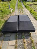 M Line Boxspring, Huis en Inrichting, Zwart, Tweepersoons, Ophalen of Verzenden, Zo goed als nieuw