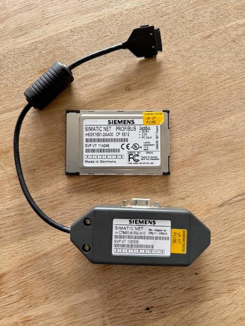 Siemens Profibus PC-adapter CP 5512, compleet, Hobby en Vrije tijd, Elektronica-componenten, Zo goed als nieuw, Ophalen of Verzenden