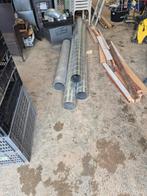 Spiralobuis 160mm met hulpstukken, Doe-het-zelf en Verbouw, Buizen en Afvoer, Ophalen, Bochten, Pvc, Zo goed als nieuw