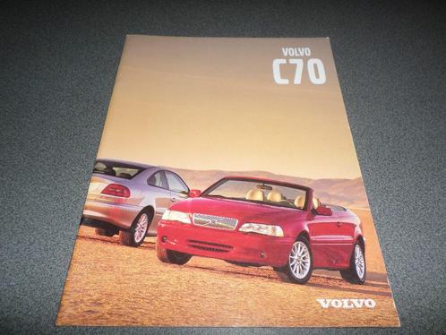 Volvo C70 Coupe & Cabrio 1999 Brochure, Boeken, Auto's | Folders en Tijdschriften, Volvo, Verzenden