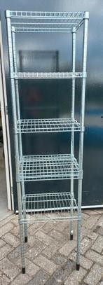 Stevig metalen rek - 180cm hoog, Ophalen, Zo goed als nieuw
