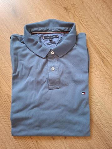 tommy hilfiger polo maat XXL Blauw. nog als nieuw. beschikbaar voor biedingen