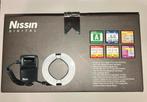 Nissin MF18 Macro Flash voor Canon, Ophalen of Verzenden, Zo goed als nieuw, Canon