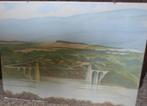 Schilderij: Brug over het water (Wales), Ophalen